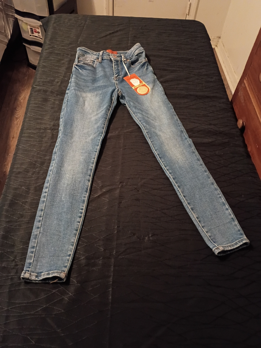 Wax Jean Light Blue Women's Skinny Stretch Jeans